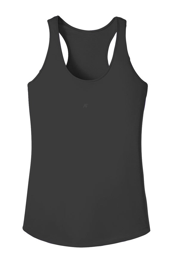 Black Atlas Form Athena tank top on a white background