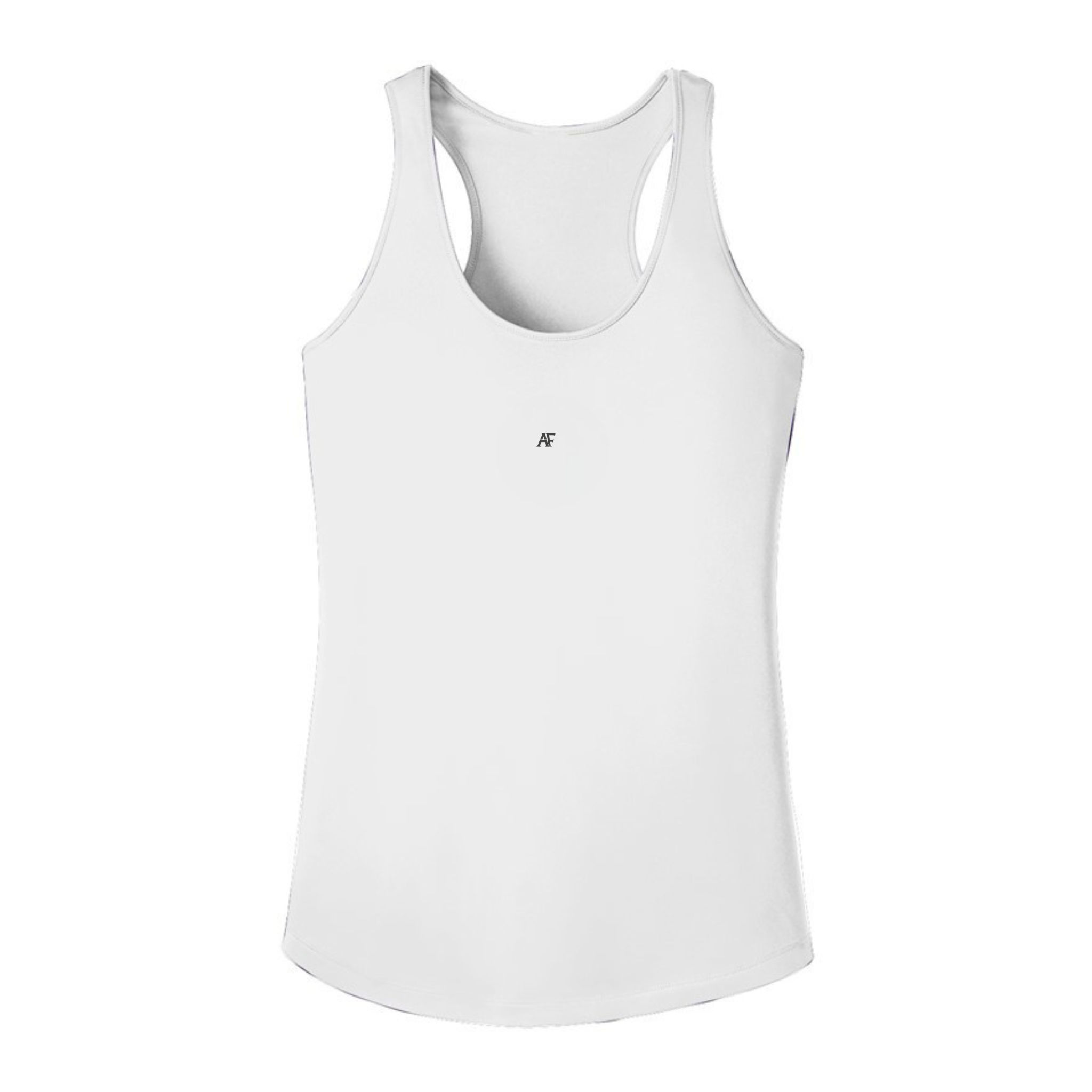 white Atlas Form Athena tank top on a white background