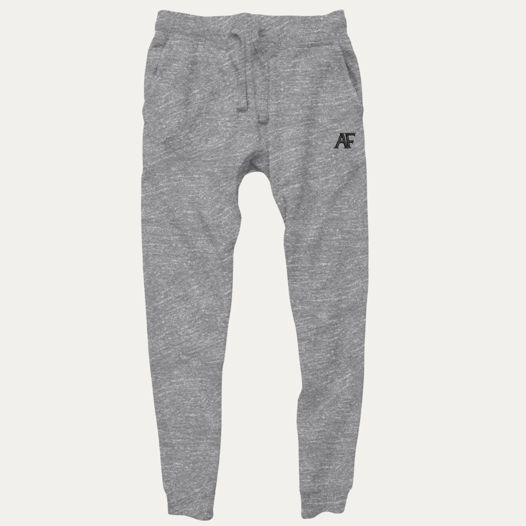 Atlas Form Hermes Jogger charcoal men's tapered sweatpants custom embroidered