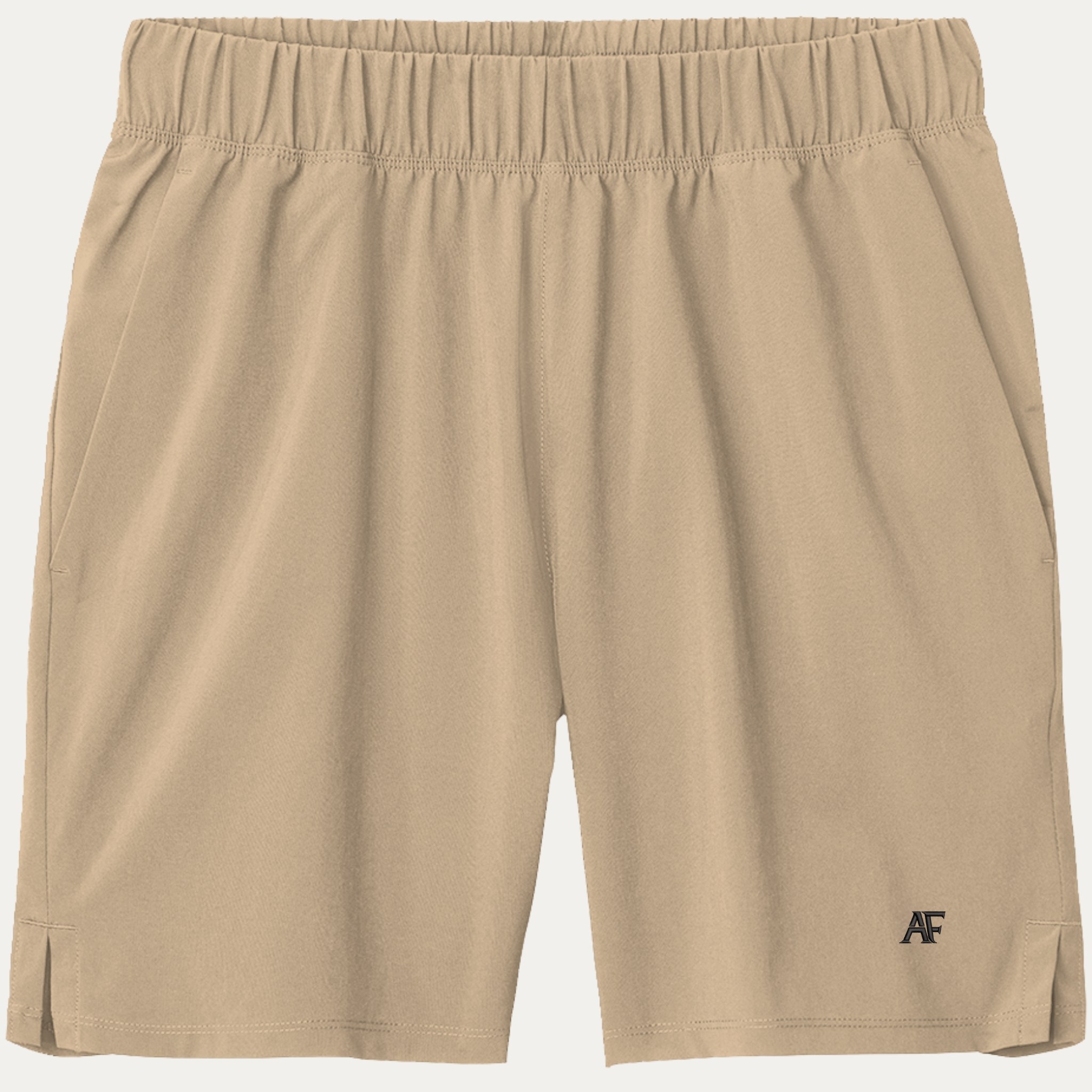 Atlas Form Apollo Short khaki tan training shorts custom embroidered